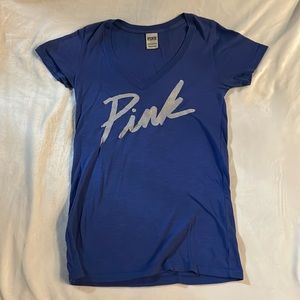 PINK VS V-neck tee